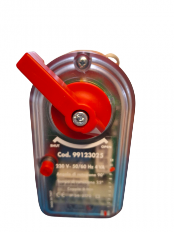 Bidirektionale Servosteuerung 230 V, 25 Sek Umschaltzeit, IP54